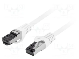 LANBERG Cable de Red Patch Cord Cat 8.1 S/FTP 1,5m Blanco