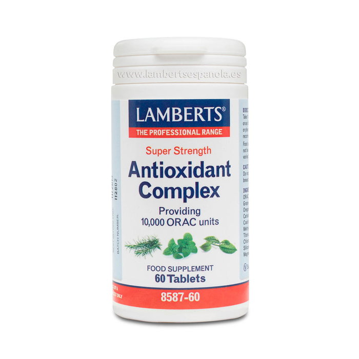 LAMBERTS Complejo Antioxidante Alta Potencia 60 tabletas LAMBERTS Complejo Antioxidante Alta Potencia 60 tabletas