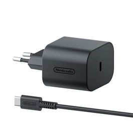 Nintendo Adaptador de Corriente USB-C para Nintendo Switch 2 - Carga y Alimentación para Consola y Base