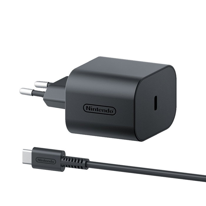 Nintendo Cargador de Corriente para Nintendo Switch 2 con Conector USB-C Nintendo Cargador de Corriente para Nintendo Switch 2 con Conector USB-C