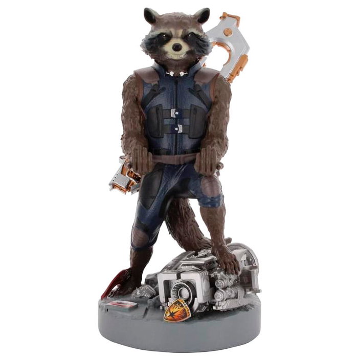 Cable Guy Soporte Sujeción Rocket Raccoon Guardianes de la Galaxia Marvel 20cm para Mandos y Móviles Cable Guy Soporte Sujeción Rocket Raccoon Guardianes de la Galaxia Marvel 20cm para Mandos y Móviles