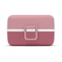 Monbento MB Tresor Rose Blush Lonchera Infantil con 3 Compartimentos, Sin BPA