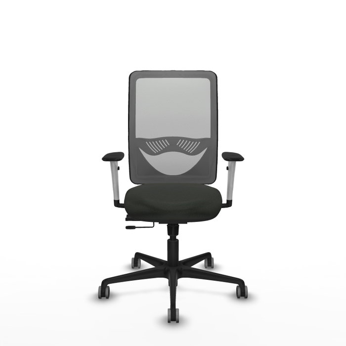 PIQUERAS Y CRESPO Silla de oficina Zulema con mecanismo Sincro/Traslack, Negro y Gris PIQUERAS Y CRESPO Silla de oficina Zulema con mecanismo Sincro/Traslack, Negro y Gris