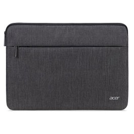 Acer Funda Protectora con Bolsillo Frontal para Portátil 14", Resistente al Agua - Gris Oscuro