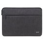 Acer Funda Protectora con Bolsillo Frontal para Portátil 14", Resistente al Agua - Gris Oscuro