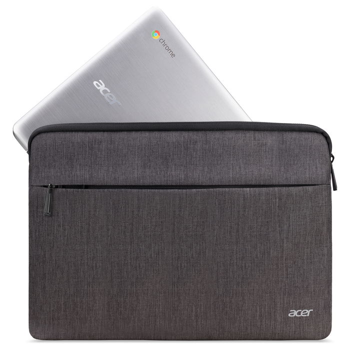 Acer Funda Protectora NP.BAG1A.294 14" Gris con Bolsillo Frontal Acer Funda Protectora NP.BAG1A.294 14" Gris con Bolsillo Frontal