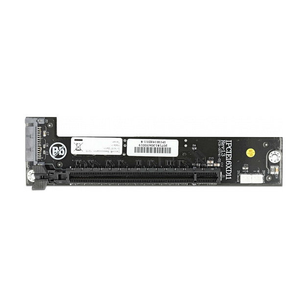 DeLOCK 2 x SFF-8654 a PCIe x16 Convertidor de Bifurcación, PCIe NVMe, Negro, 150 mm