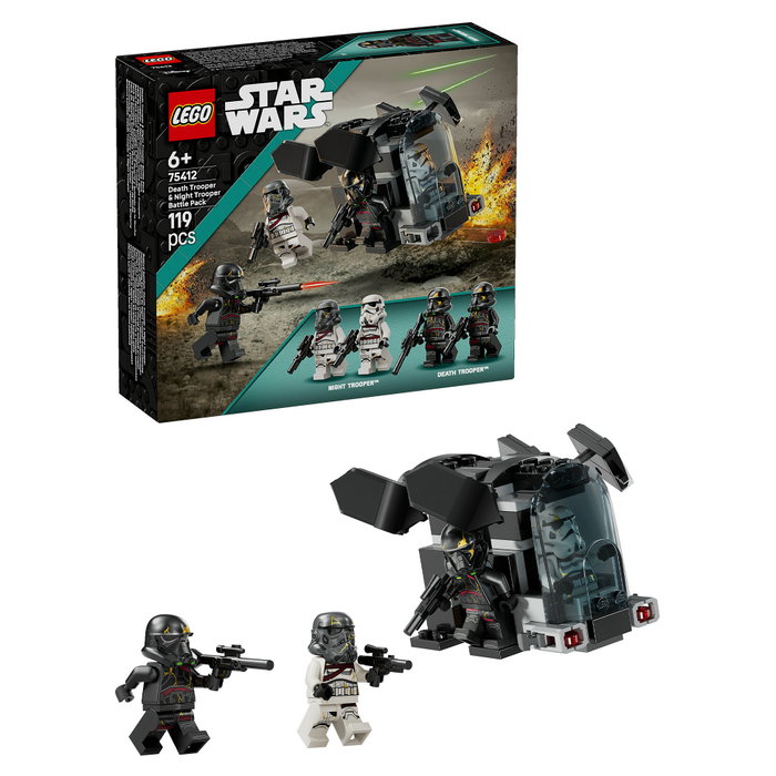 LEGO Star Wars Pack de Combate Soldado de la Muerte y Soldado de la Noche 75412