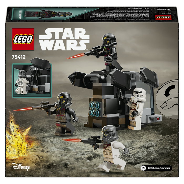 LEGO Star Wars 75412 Pack de Combate Soldado de la Muerte y Soldado de la Noche LEGO Star Wars 75412 Pack de Combate Soldado de la Muerte y Soldado de la Noche