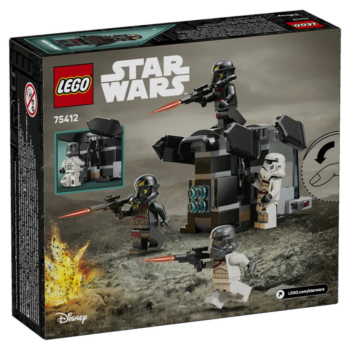 LEGO Star Wars 75412 Pack de Combate Soldado de la Muerte y Soldado de la Noche LEGO Star Wars 75412 Pack de Combate Soldado de la Muerte y Soldado de la Noche