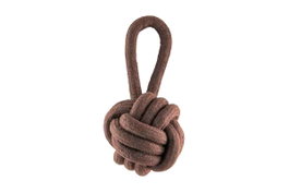 Freedog Pelota con Asa Strong Marrón 13 x 25cm