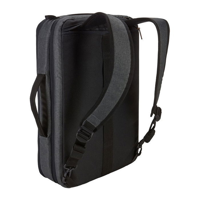 CaseLogic Era ERACV116 Maletín Portátil 15.6" Obsidian Gris con Tirante para Hombro - Bolsillo para Tablet