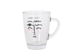 La Mediterranea Mug C/Asa 30 cl Vega "Survive" Ø8x10.5cm (24 Unidades)