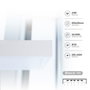 GSC Evolution Panel LED Kisongo 60x30cm 24W 6000K Blanco