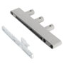 ACCESORIOS MUEBLES Colgador Oculto ATC302 con Teton y Placa (Set de 100)
