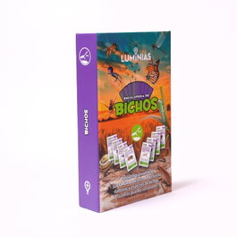 LUMINIAS Enciclopedia de Bichos (Estuche con 32 cartas)
