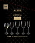 La Mediterranea Copa de Vino Cristal Aline 35cl