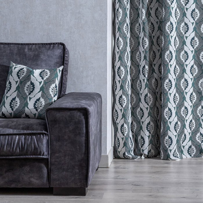 Cortina Estampado Jade 140 X 260 cm Cortina Estampado Jade 140 X 260 cm