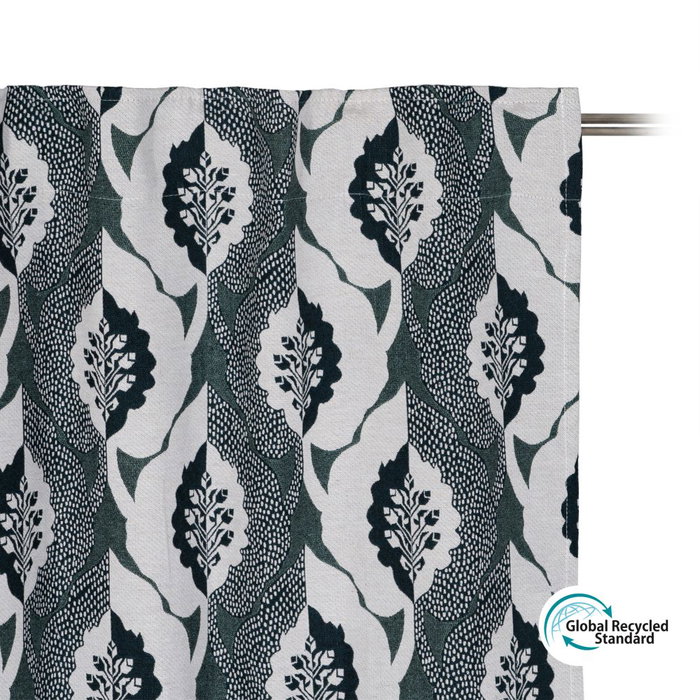 Cortina Estampado Jade 140 X 260 cm Cortina Estampado Jade 140 X 260 cm