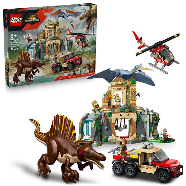 Lego - Juego de construcción Jurassic World, para niños a partir de 8 años, creatividad y diversión con dinosaurios, set de construcción Lego - Juego de construcción Jurassic World, para niños a partir de 8 años, creatividad y diversión con dinosaurios, set de construcción