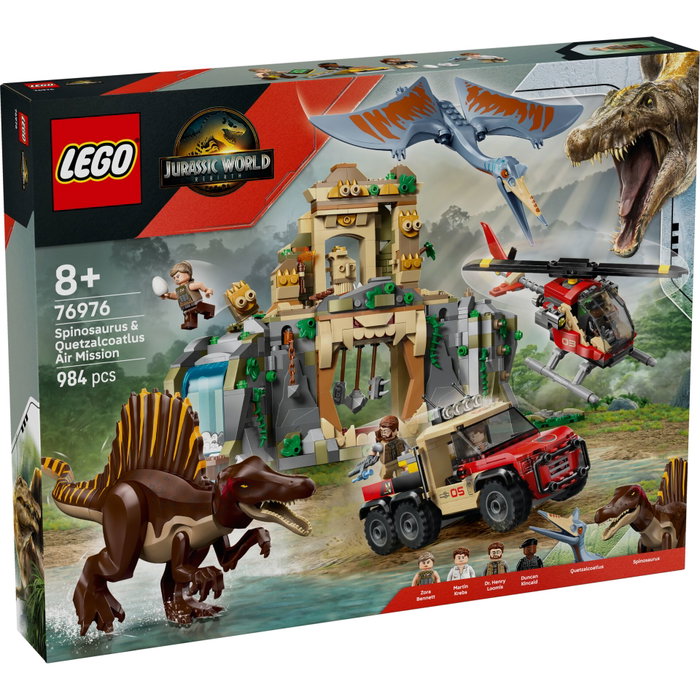 LEGO Jurassic World 76976 Spinosaurus & Quetzalcoatlus: Plane Ambush LEGO Jurassic World 76976 Spinosaurus & Quetzalcoatlus: Plane Ambush
