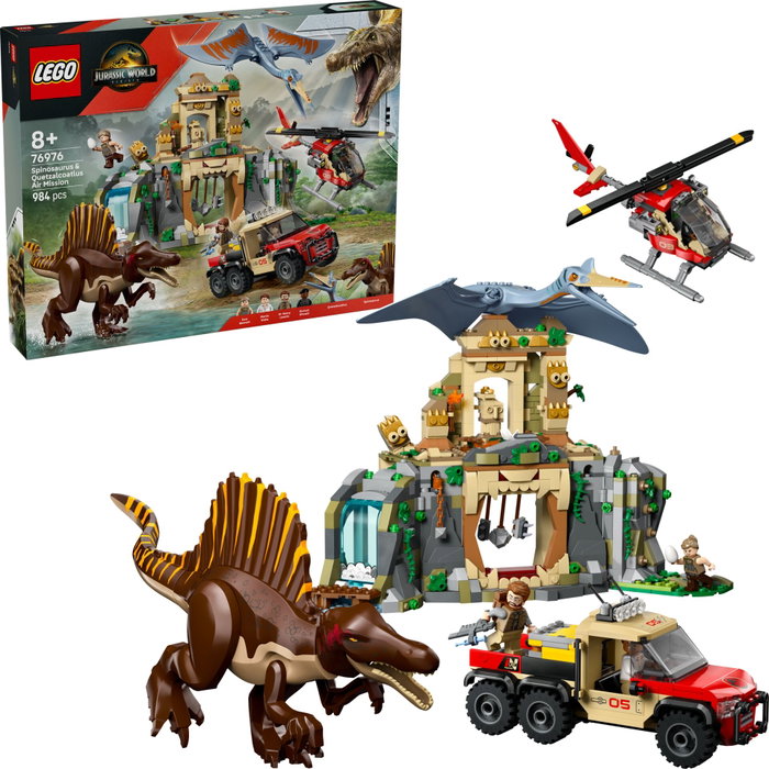 LEGO Jurassic World 76976 Spinosaurus & Quetzalcoatlus: Plane Ambush LEGO Jurassic World 76976 Spinosaurus & Quetzalcoatlus: Plane Ambush