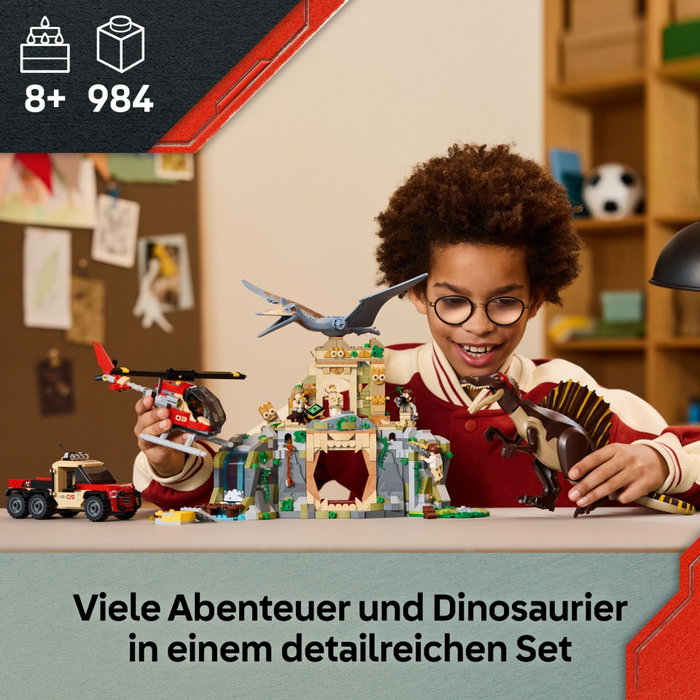 LEGO Jurassic World 76976 Spinosaurus & Quetzalcoatlus: Plane Ambush LEGO Jurassic World 76976 Spinosaurus & Quetzalcoatlus: Plane Ambush