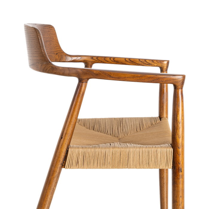 Silla Marrón Madera 57 X 57 X 78 cm (Set de 2)