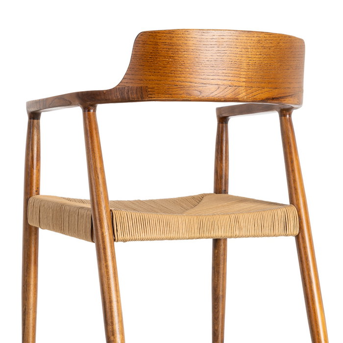 Silla Marrón Madera 57 X 57 X 78 cm (Set de 2)