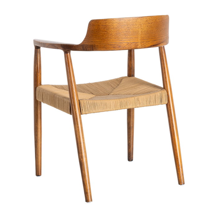 Silla Marrón Madera 57 X 57 X 78 cm (Set de 2)