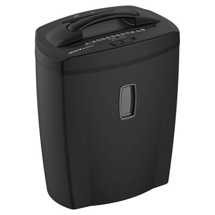 GENIE Trituradora de Papel 580 XCD Plus, Corte Cruzado 5x18 mm, 10 Hojas, Destruye CDs y Tarjetas, Negro GENIE Trituradora de Papel 580 XCD Plus, Corte Cruzado 5x18 mm, 10 Hojas, Destruye CDs y Tarjetas, Negro
