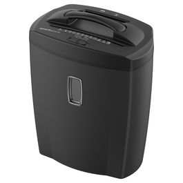 GENIE Trituradora de Papel 580 XCD Plus, Corte Cruzado 5x18 mm, 10 Hojas, Destruye CDs y Tarjetas, Negro