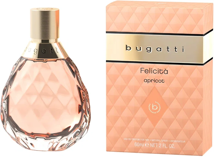 Bugatti Felicita Apricot Agua de perfume 60 ml Bugatti Felicita Apricot Agua de perfume 60 ml