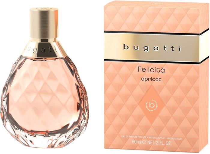 Bugatti Felicita Apricot Agua de perfume 60 ml Bugatti Felicita Apricot Agua de perfume 60 ml