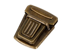 Innspiro Broche Tupi Rectangular Acero Oro Viejo 45x37 mm (2 unidades)