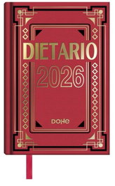 DOHE AGENDAS Dietario Octavo 2027 Burdeos 11,5x16,5cm