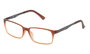 Police V1975-54N66M Gafas de Vista Marrón para Hombre