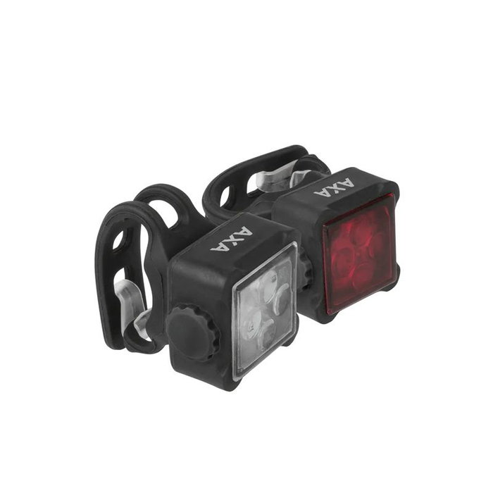Axa Niteline 44-R Juego de Luces LED USB Negro Axa Niteline 44-R Juego de Luces LED USB Negro
