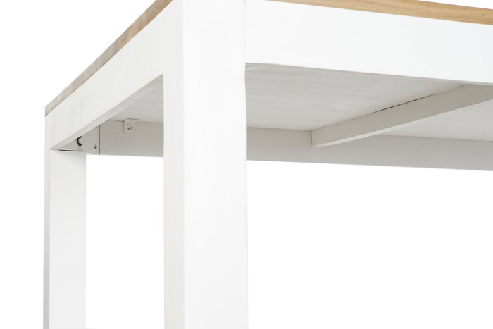 DKD Home Decor Mesa de Comedor Mango 200x100x80 para 8 Personas