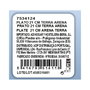 Plato Llano Porcelana Terra Ariane 21 cm