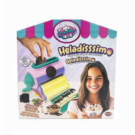 Bizak Juego Heladississimo Personaliza Helados Incluye Tarrina Cuchara y Libro de Recetas Español