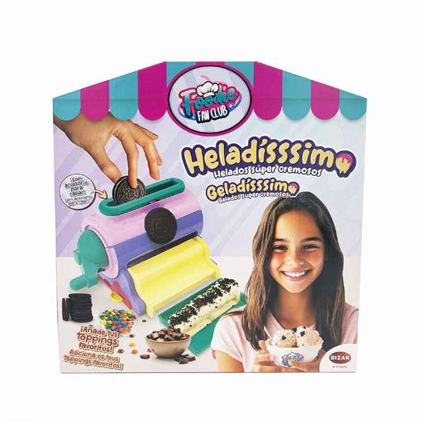 Bizak Juego Heladississimo Personaliza Helados Incluye Tarrina Cuchara y Libro de Recetas Español Bizak Juego Heladississimo Personaliza Helados Incluye Tarrina Cuchara y Libro de Recetas Español