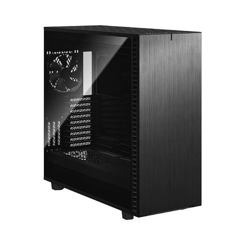 Fractal Design Define 7 XL - Caja torre ATX silenciosa, USB-C, ventiladores incluidos, color negro