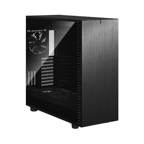 Fractal Design Define 7 XL - Caja torre ATX silenciosa, USB-C, ventiladores incluidos, color negro