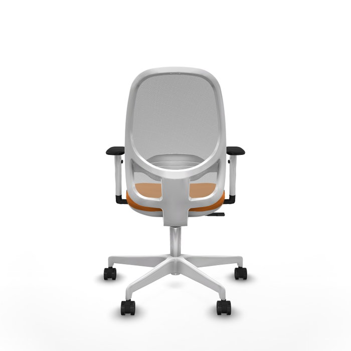 PIQUERAS Y CRESPO Silla de oficina Cilanco Naranja y Gris PIQUERAS Y CRESPO Silla de oficina Cilanco Naranja y Gris