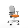 PIQUERAS Y CRESPO Silla de oficina Cilanco Naranja y Gris