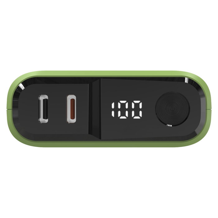 Realpower Powerbank RealPower PB-10000C PD+ Verde claro