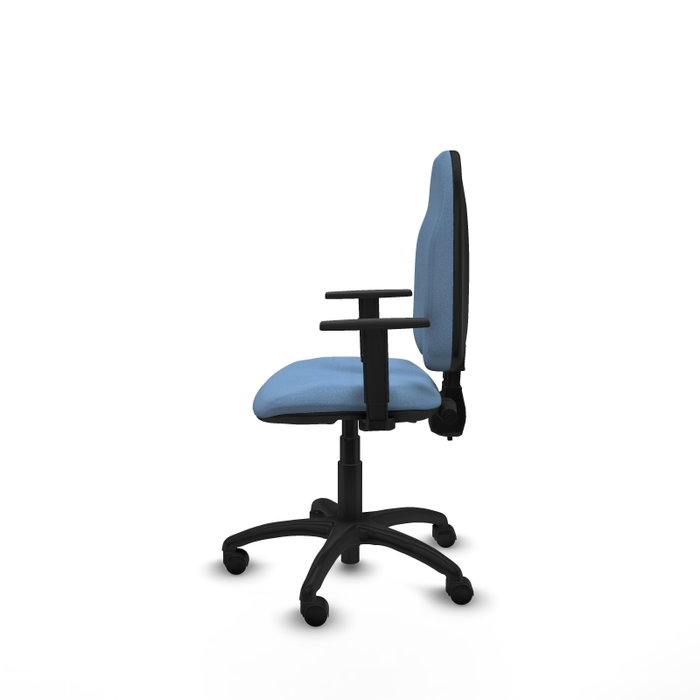 PIQUERAS Y CRESPO Silla de oficina Algarra Azul cielo con brazos 1D PIQUERAS Y CRESPO Silla de oficina Algarra Azul cielo con brazos 1D