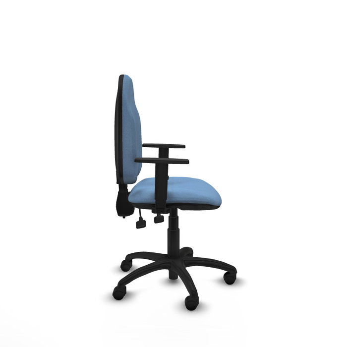 PIQUERAS Y CRESPO Silla de oficina Algarra Azul cielo con brazos 1D PIQUERAS Y CRESPO Silla de oficina Algarra Azul cielo con brazos 1D