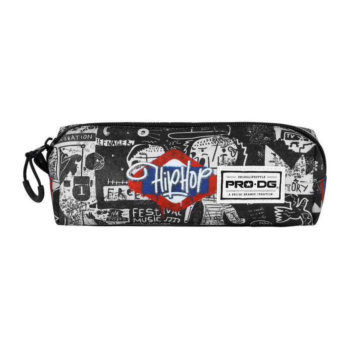 Pro-Dg Estuche Portatodo Cuadrado FAN 2.0 Under Hip Hop Negro Poliéster 0,90 L